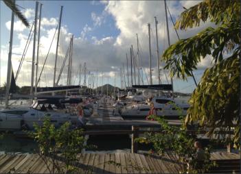 Jolly Harbour, marina