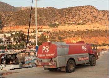 Petrol station - comes around every night