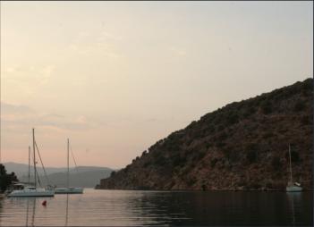 Bedri Rahmi Koyu - entrance into the bay