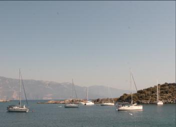 Gemiler Rede, there are lots of mouring boyes - subj to a dinner reservation