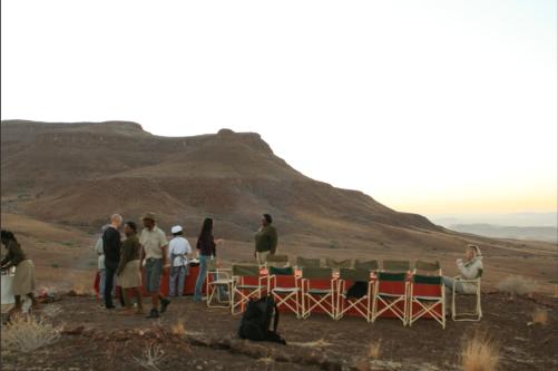 farewell breakfast on a little mountain - phantastic