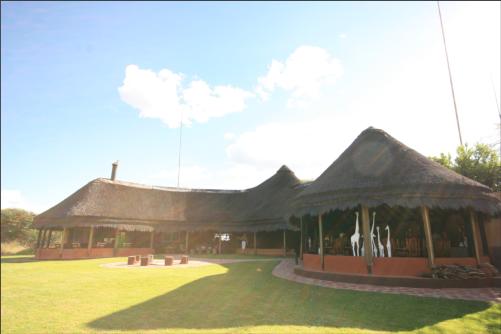 the reception and dining area