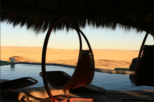 the amazing pool in the desert
